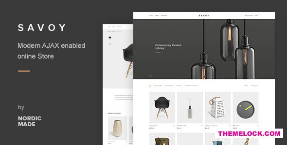 Savoy v2.4.0 - Minimalist AJAX WooCommerce Theme