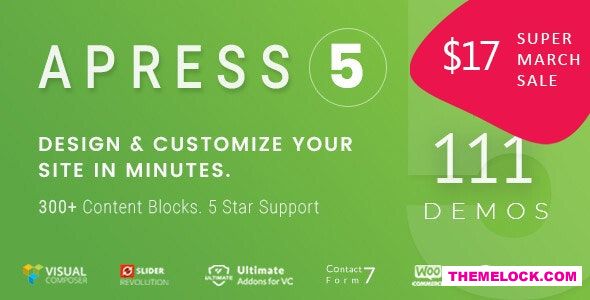 Apress v5.1.7 - Responsive Multi-Purpose Theme