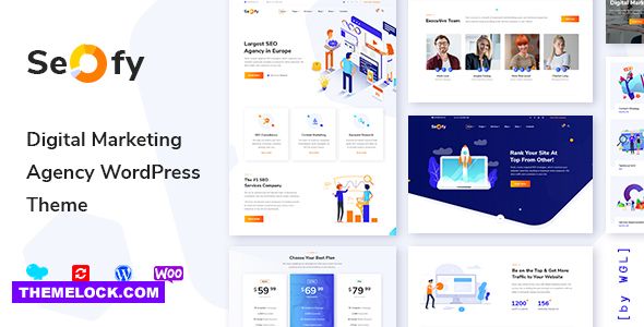 Seofy v1.5.10 - Digital Marketing Agency WordPress Theme