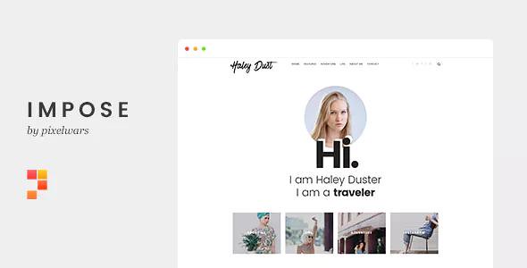 Impose Blog v1.1.4 - A WordPress Blog Theme For Bloggers