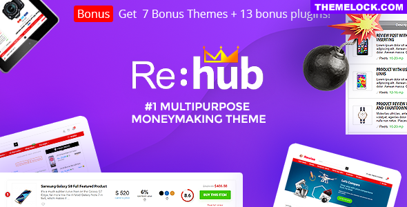 REHub v10.0.3 - Price Comparison, Business Community