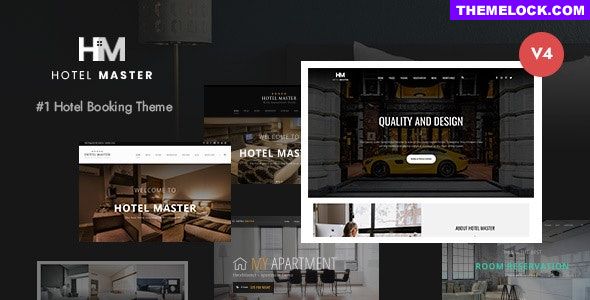 Hotel Master v4.0.4 - Hotel Booking WordPress Theme