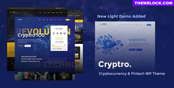 Cryptro v1.3.6 - Cryptocurrency, Blockchain, Bitcoin