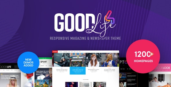 GoodLife v4.2.0 - Responsive Magazine Theme