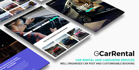 Grand Car Rental v2.7 - Limousine Car Rental WordPress