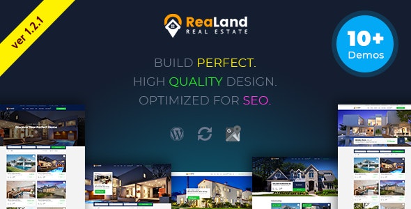 ReaLand v1.2.1 - Real Estate Responsive WordPress Theme