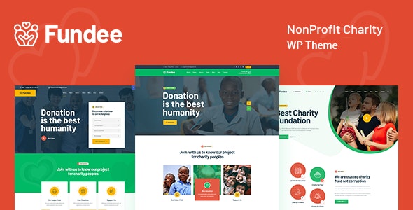 Fundee v1.0 - NonProfit Charity WordPress Theme