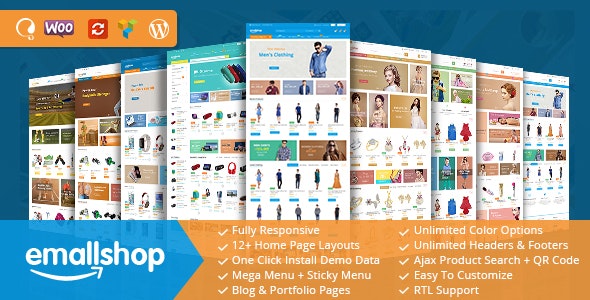 EmallShop v2.2.12 - Multipurpose WooCommerce Theme