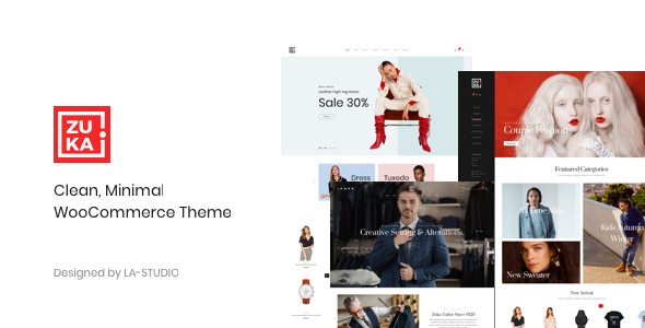 Zuka v1.0.9 - Clean, Minimal WooCommerce Theme