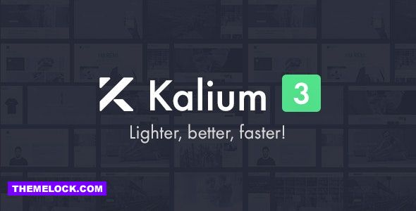 Kalium v3.0.2 - Creative Theme for Professionals