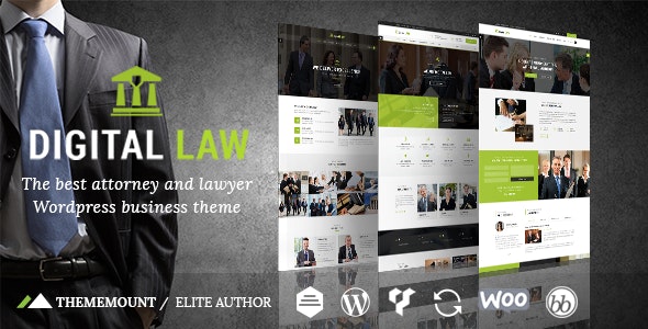 Digital Law v11.0 - Attorney & Legal Advisor WordPress Theme