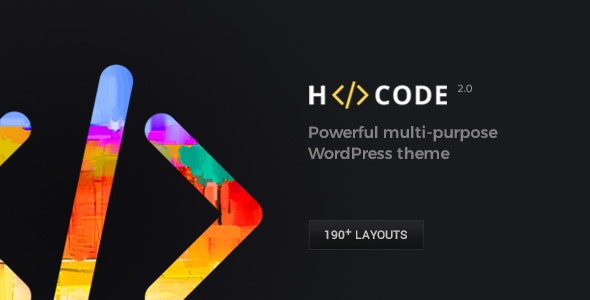 H-Code v2.0.3 - Responsive & Multipurpose WordPress Theme