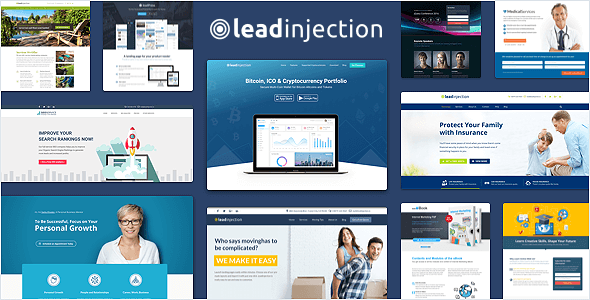 Leadinjection v2.3.14 - Landing Page Theme