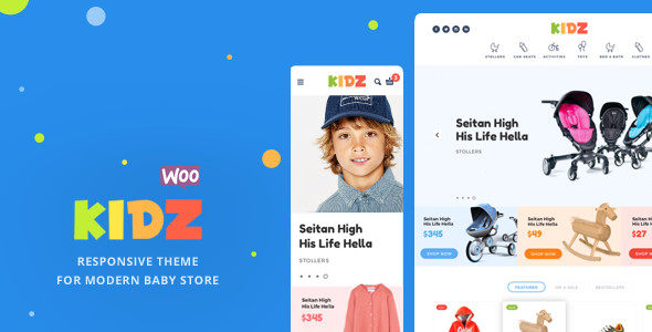 KIDZ v4.9 - Baby Store WooCommerce Theme