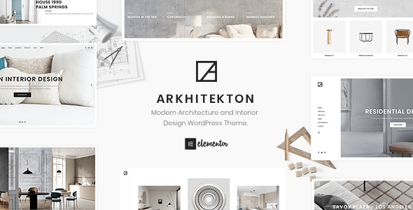 Arkhitekton v1.2.8 - Modern Architecture and Interior Design WordPress Theme