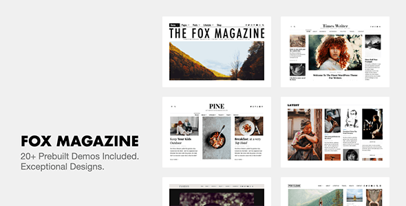 The Fox v4.6.9.1 - Minimal WordPress Blog Magazine Theme