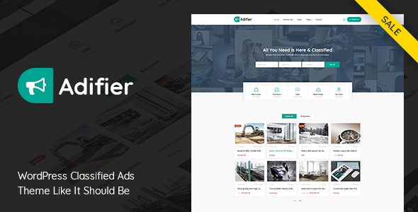 Adifier v3.8.9 - Classified Ads WordPress Theme