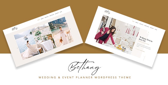 Bethany v1.0 - Wedding &amp; Event Planner WordPress