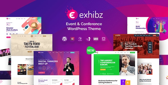 Exhibz v2.3.1 - Event Conference WordPress Theme