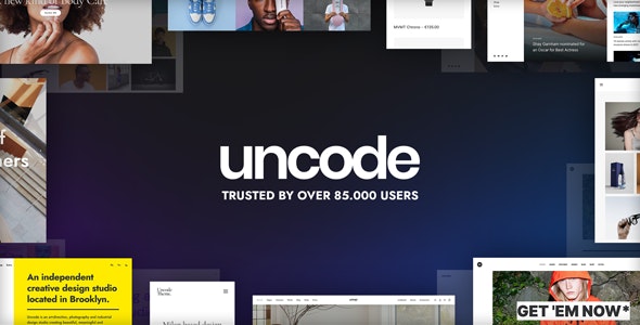 Uncode v2.4.0.2 - Creative Multiuse &amp; WooCommerce WordPress Theme