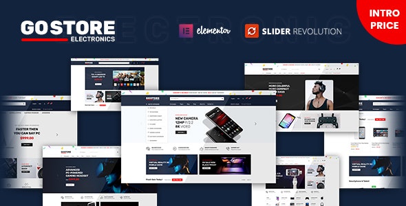 GoStore v1.0.3 - Elementor WooCommerce WordPress Theme