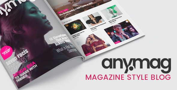 Anymag v2.2.1 - Magazine Style WordPress Blog