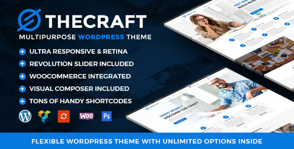 TheCraft v1.15 - Responsive Multipurpose WordPress Theme