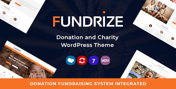 Fundrize v1.20 - Responsive Donation &amp; Charity Theme