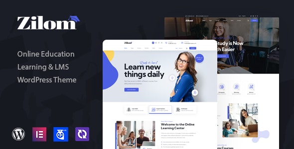 Zilom v1.0.1 - Online Education Learning WordPress Theme