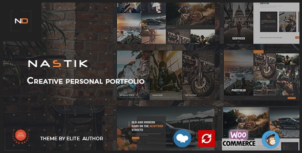 Nastik v4.0 - Creative Portfolio WordPress Theme