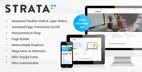 Strata v3.3 - Professional Multi-Purpose Theme