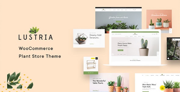 Lustria v2.2 - MultiPurpose Plant Store WordPress Theme