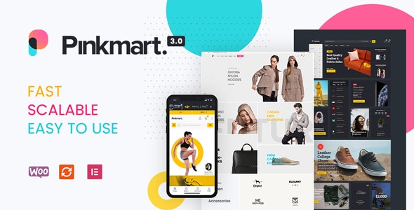 Pinkmart v3.0.6 - AJAX theme for WooCommerce