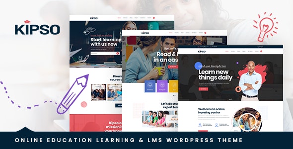 Kipso v1.1.7 - Education LMS WordPress Theme