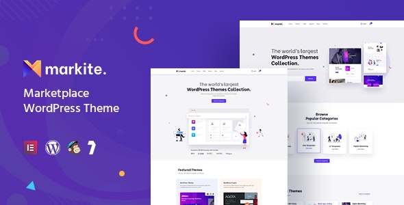 Markite v1.1.1 - Digital Marketplace WordPress Theme