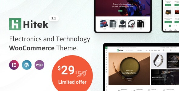 Hitek v1.1.0 - Electronics WooCommerce Theme