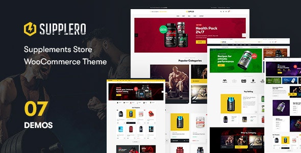 Supplero v1.2.0 - Supplement Store WooCommerce Theme