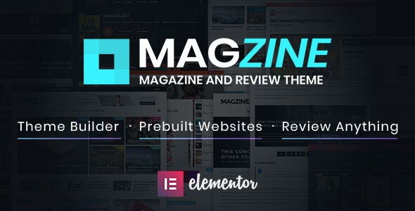 Magzine v1.0.1 - Elementor Review and Magazine Theme