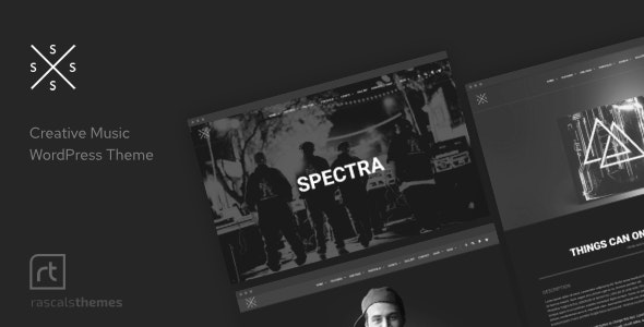 Spectra v2.6.1 - Music Theme for WordPress