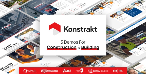 Konstrakt v1.0.6 - WordPress Theme for Construction