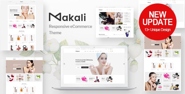 Makali v1.4.4 - Cosmetics &amp; Beauty Theme