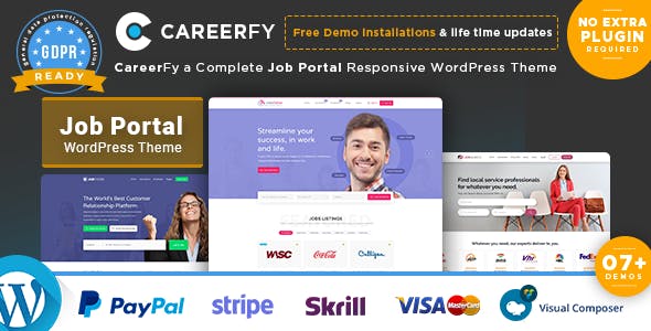 Careerfy v2.5.0 - Job Board WordPress Theme