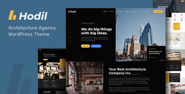 Hodil v1.3.0 - Architecture Agency WordPress Theme