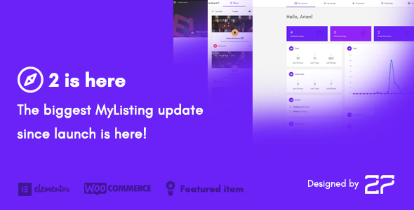 MyListing v2.1.7 - Directory & Listing WordPress Theme