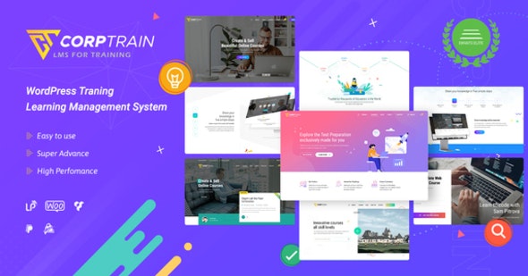 CorpTrain v3.3.1 - Corporate Training WordPress Theme