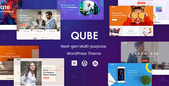 Qube v1.1.5 - Responsive Multi-Purpose Theme