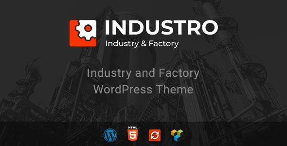 Industro v1.0.6.1 - Industry & Factory WordPress Theme