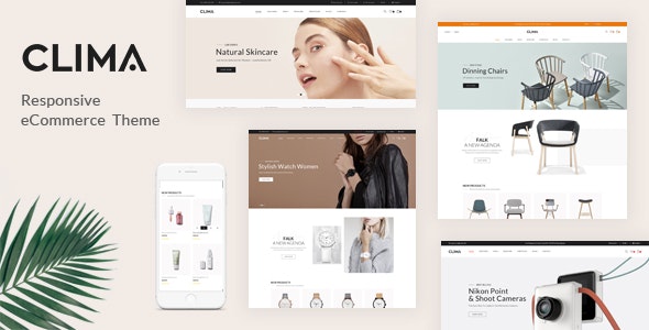 Clima v1.0.6 - Responsive WooCommerce WordPress Theme