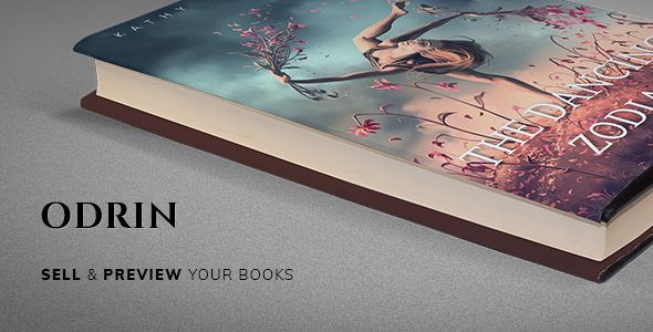 Odrin v1.3.5 - Book Selling WordPress Theme for Writers