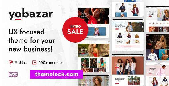 Yobazar v1.0.8 - Elementor WooCommerce WordPress Theme